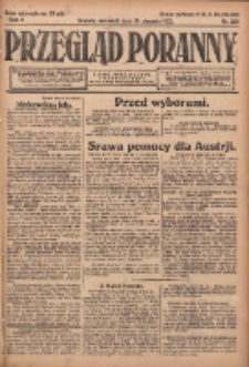 Przegląd Poranny: pismo niezależne i bezpartyjne 1922.08.24 R.2 Nr224
