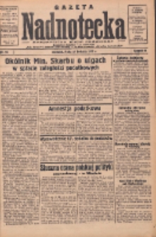 Gazeta Nadnotecka: bezpartyjne pismo codzienne 1935.04.24 R.15 Nr95