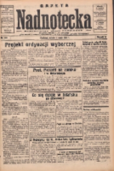 Gazeta Nadnotecka: bezpartyjne pismo codzienne 1935.05.11 R.15 Nr109