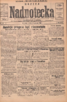 Gazeta Nadnotecka: bezpartyjne pismo codzienne 1935.06.02 R.15 Nr127