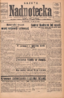 Gazeta Nadnotecka: bezpartyjne pismo codzienne 1935.06.07 R.15 Nr131