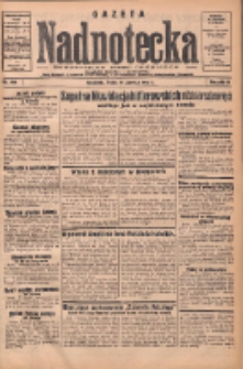 Gazeta Nadnotecka: bezpartyjne pismo codzienne 1935.06.19 R.15 Nr140