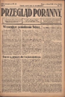 Przegląd Poranny: pismo niezależne i bezpartyjne 1922.09.22 R.2 Nr253