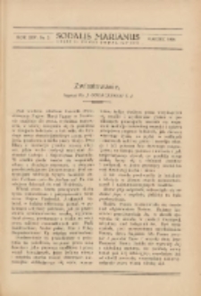 Sodalis Marianus : miesięcznik, organ sodalicyj polskich 1926.03 R.25 Nr3