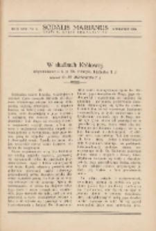 Sodalis Marianus : miesięcznik, organ sodalicyj polskich 1926.04 R.25 Nr4