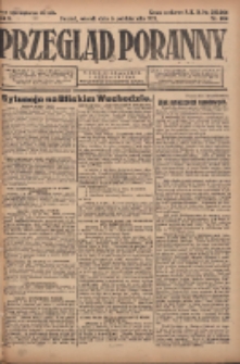 Przegląd Poranny: pismo niezależne i bezpartyjne 1922.10.03 R.2 Nr264