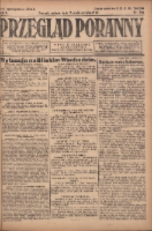 Przegląd Poranny: pismo niezależne i bezpartyjne 1922.10.07 R.2 Nr268