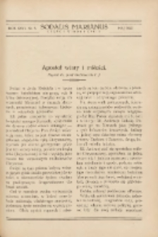 Sodalis Marianus : miesięcznik, organ sodalicyj polskich 1927.05 R.26 Nr5