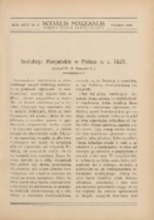 Sodalis Marianus : miesięcznik, organ sodalicyj polskich 1928.03 R.27 Nr3
