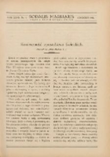 Sodalis Marianus : miesięcznik, organ sodalicyj polskich 1928.04 R.27 Nr4