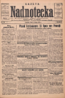 Gazeta Nadnotecka: bezpartyjne pismo codzienne 1935.07.10 R.15 Nr156
