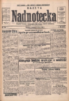 Gazeta Nadnotecka: bezpartyjne pismo codzienne 1935.07.21 R.15 Nr166
