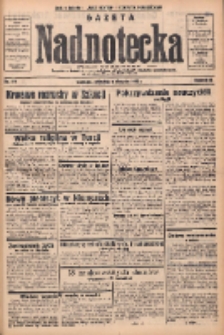 Gazeta Nadnotecka: bezpartyjne pismo codzienne 1935.08.04 R.15 Nr178