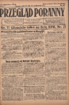 Przegląd Poranny: pismo niezależne i bezpartyjne 1922.10.26 R.2 Nr287