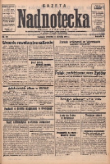 Gazeta Nadnotecka: bezpartyjne pismo codzienne 1935.08.08 R.15 Nr181