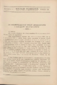 Sodalis Marianus : miesięcznik, organ sodalicyj polskich 1929.09 R.28 Nr9