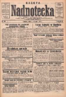 Gazeta Nadnotecka: bezpartyjne pismo codzienne 1935.08.27 R.15 Nr196