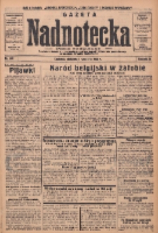 Gazeta Nadnotecka: bezpartyjne pismo codzienne 1935.09.01 R.15 Nr201