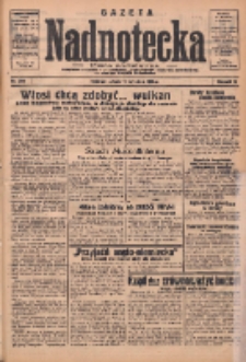 Gazeta Nadnotecka: bezpartyjne pismo codzienne 1935.09.03 R.15 Nr202