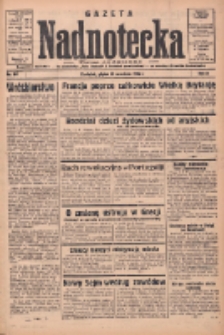 Gazeta Nadnotecka: bezpartyjne pismo codzienne 1935.09.13 R.15 Nr211