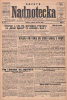 Gazeta Nadnotecka: bezpartyjne pismo codzienne 1935.09.18 R.15 Nr215