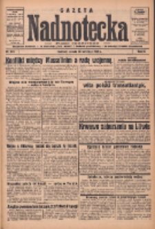 Gazeta Nadnotecka: bezpartyjne pismo codzienne 1935.09.28 R.15 Nr224