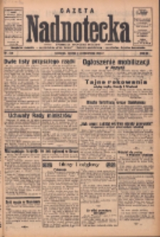 Gazeta Nadnotecka: bezpartyjne pismo codzienne 1935.10.01 R.15 Nr226