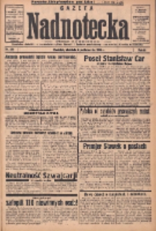 Gazeta Nadnotecka: bezpartyjne pismo codzienne 1935.10.06 R.15 Nr231