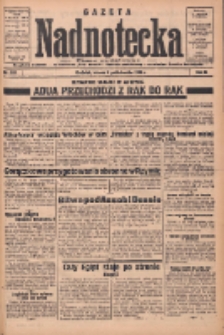 Gazeta Nadnotecka: bezpartyjne pismo codzienne 1935.10.08 R.15 Nr232
