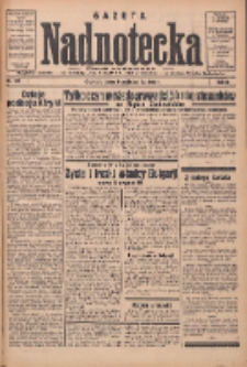 Gazeta Nadnotecka: bezpartyjne pismo codzienne 1935.10.09 R.15 Nr233