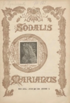 Sodalis Marianus : miesięcznik, organ sodalicyj polskich 1930.11 R.29 Nr11