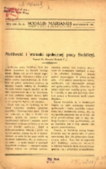 Sodalis Marianus : miesięcznik, organ sodalicyj polskich 1931.10 R.30 Nr10