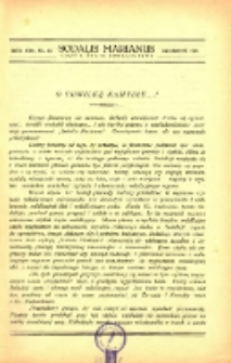 Sodalis Marianus : miesięcznik, organ sodalicyj polskich 1931.12 R.30 Nr12