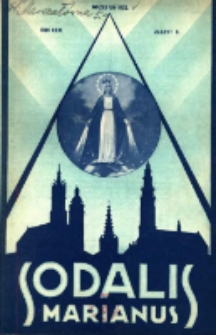 Sodalis Marianus : miesięcznik, organ sodalicyj polskich 1932.09 R.31 Nr9