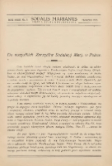 Sodalis Marianus : miesięcznik, organ sodalicyj polskich 1933.03 R.32 Nr3