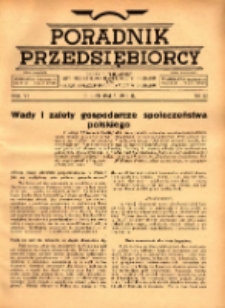 Poradnik Przedsiębiorcy 1938.11.15 R.6 Nr22