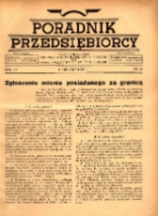 Poradnik Przedsiębiorcy 1938.12.01 R.6 Nr23