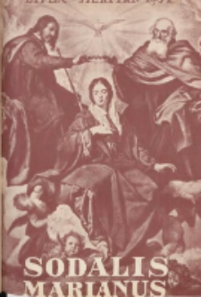 Sodalis Marianus : miesięcznik, organ sodalicyj polskich 1934.07/08 R.33 Nr7/8
