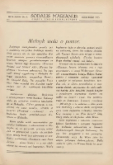 Sodalis Marianus : miesięcznik, organ sodalicyj polskich 1935.06 R.34 Nr6