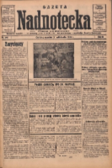 Gazeta Nadnotecka: bezpartyjne pismo codzienne 1935.10.17 R.15 Nr240