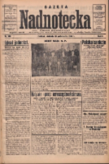 Gazeta Nadnotecka: bezpartyjne pismo codzienne 1935.10.20 R.15 Nr243