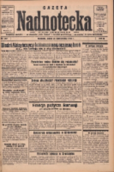 Gazeta Nadnotecka: bezpartyjne pismo codzienne 1935.10.25 R.15 Nr247