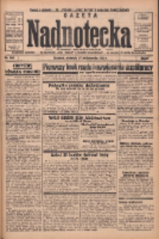 Gazeta Nadnotecka: bezpartyjne pismo codzienne 1935.10.27 R.15 Nr249
