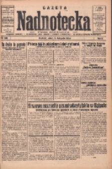 Gazeta Nadnotecka: bezpartyjne pismo codzienne 1935.11.16 R.15 Nr265