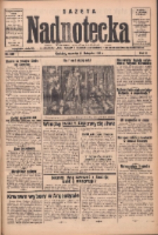 Gazeta Nadnotecka: bezpartyjne pismo codzienne 1935.11.21 R.15 Nr269