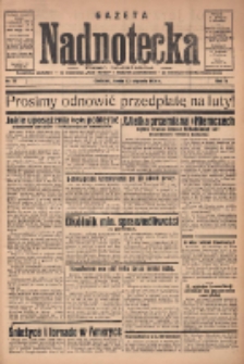 Gazeta Nadnotecka: pismo codzienne 1936.01.22 R.16 Nr17
