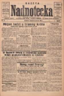 Gazeta Nadnotecka: pismo codzienne 1936.01.28 R.16 Nr22