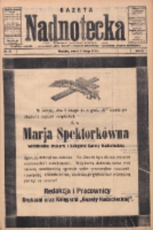 Gazeta Nadnotecka: pismo codzienne 1936.02.11 R.16 Nr34