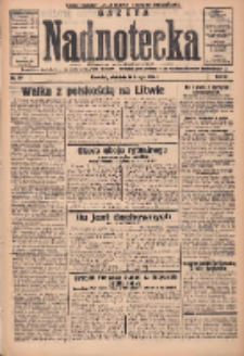 Gazeta Nadnotecka: pismo codzienne 1936.02.16 R.16 Nr39