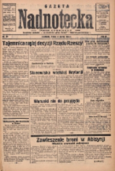 Gazeta Nadnotecka: pismo codzienne 1936.03.11 R.16 Nr59